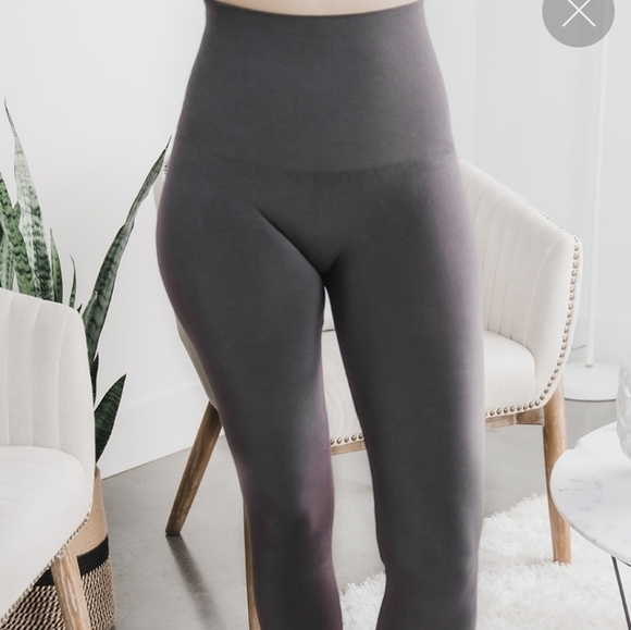 SILVER Icing Tummy Control Spandex - Picture 7 of 8